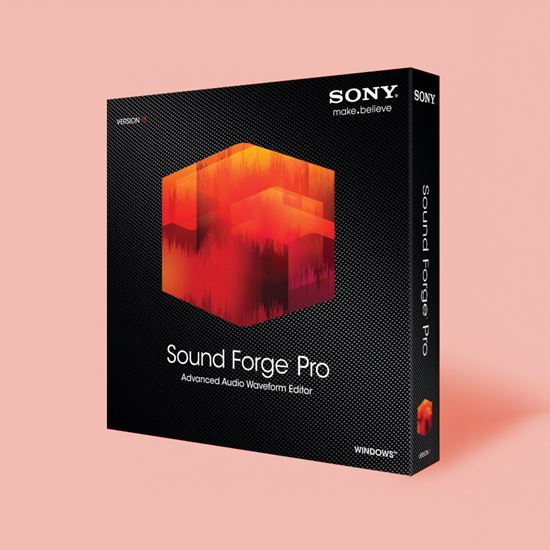 Image sur Sound Forge Pro 11